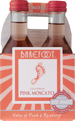 Barefoot Pink Mos 187 4PK