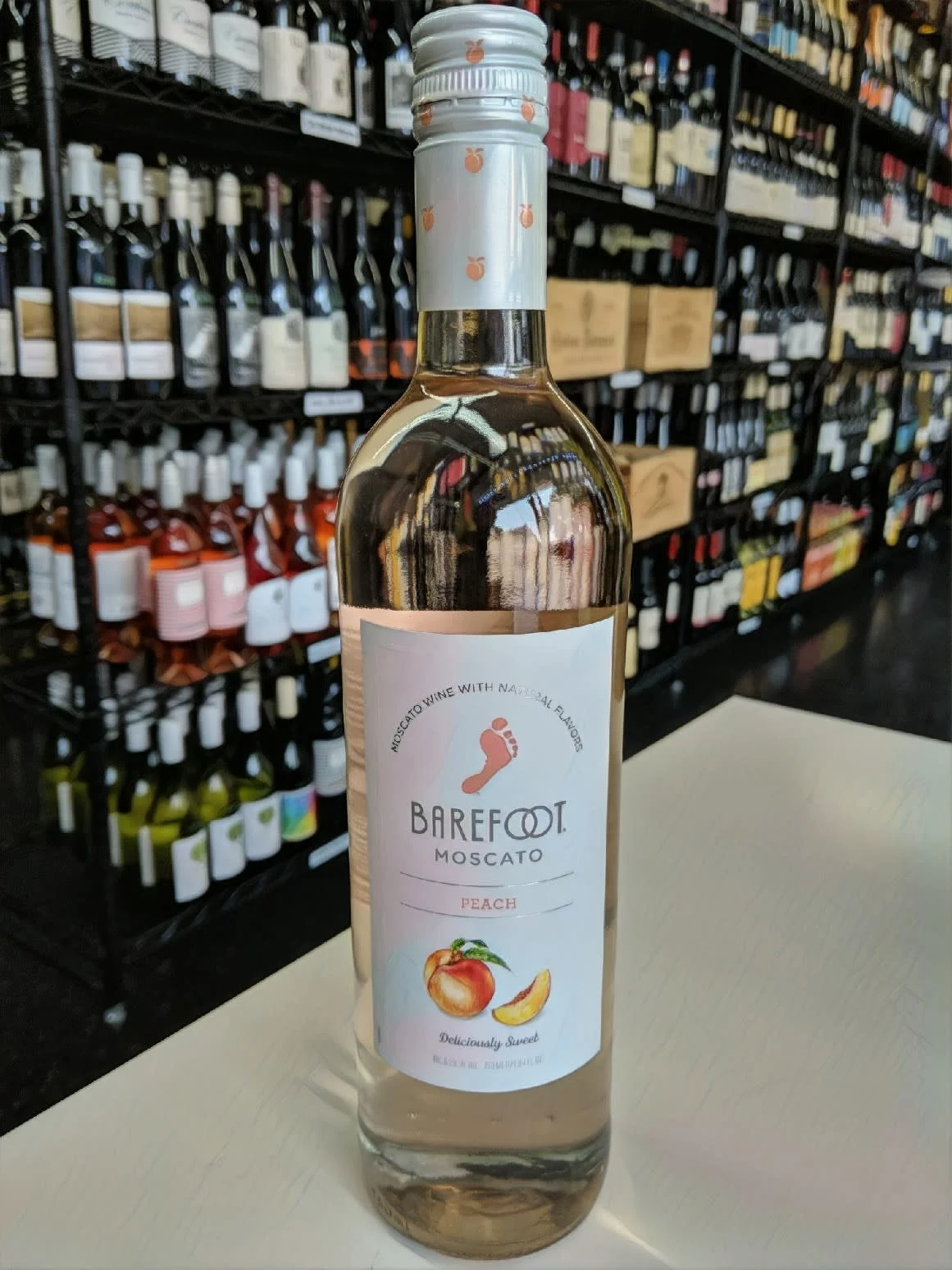 Barefoot Peach 750ml.